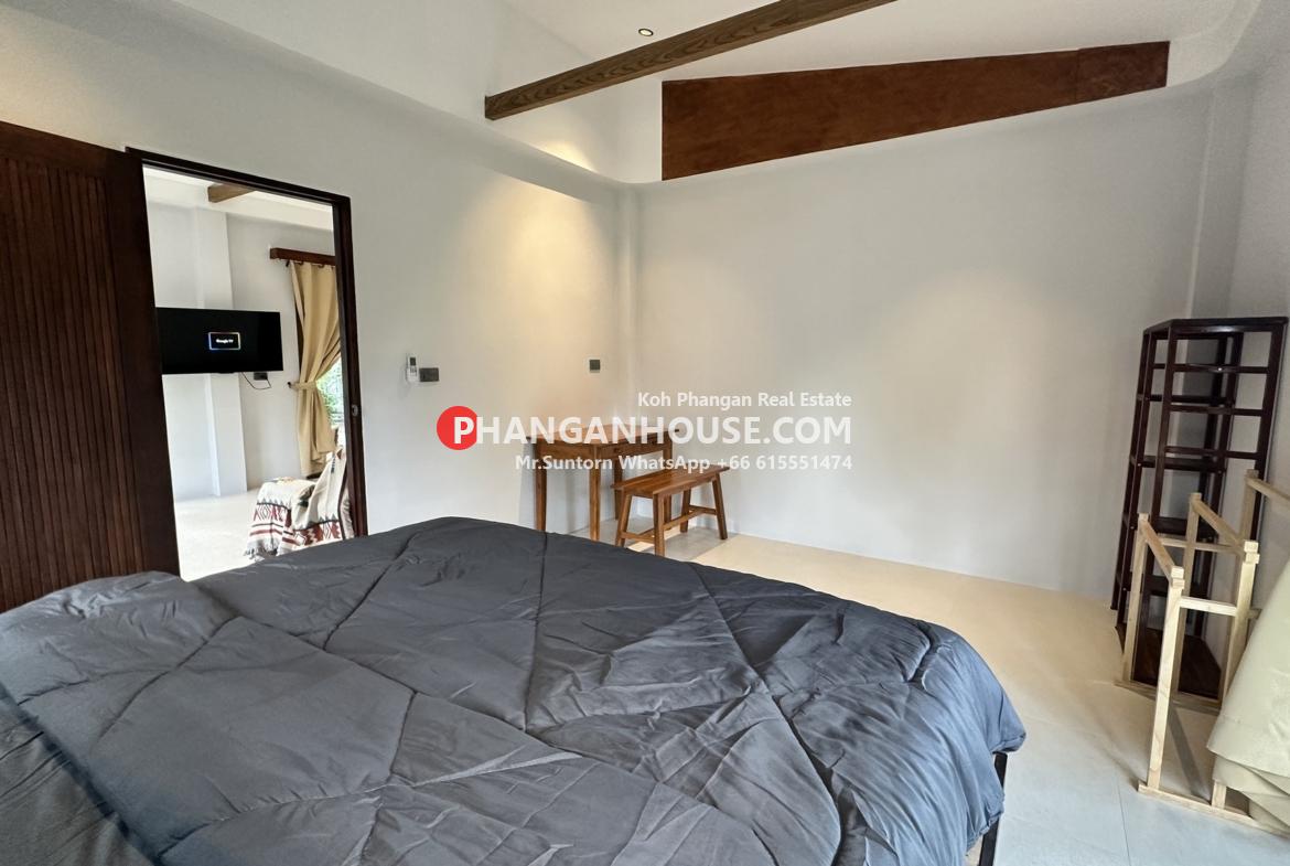 2 bedroom house for rent Koh Phangan bedroom