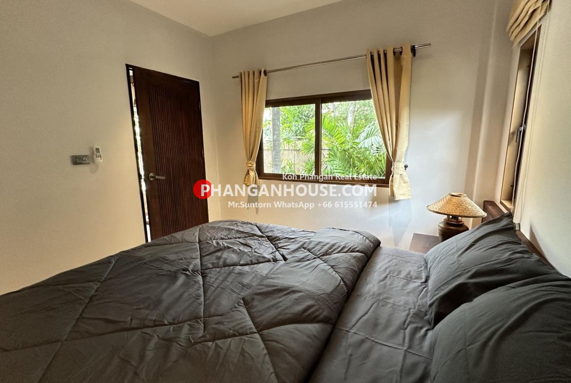 2 bedroom house for rent Koh Phangan bedroom