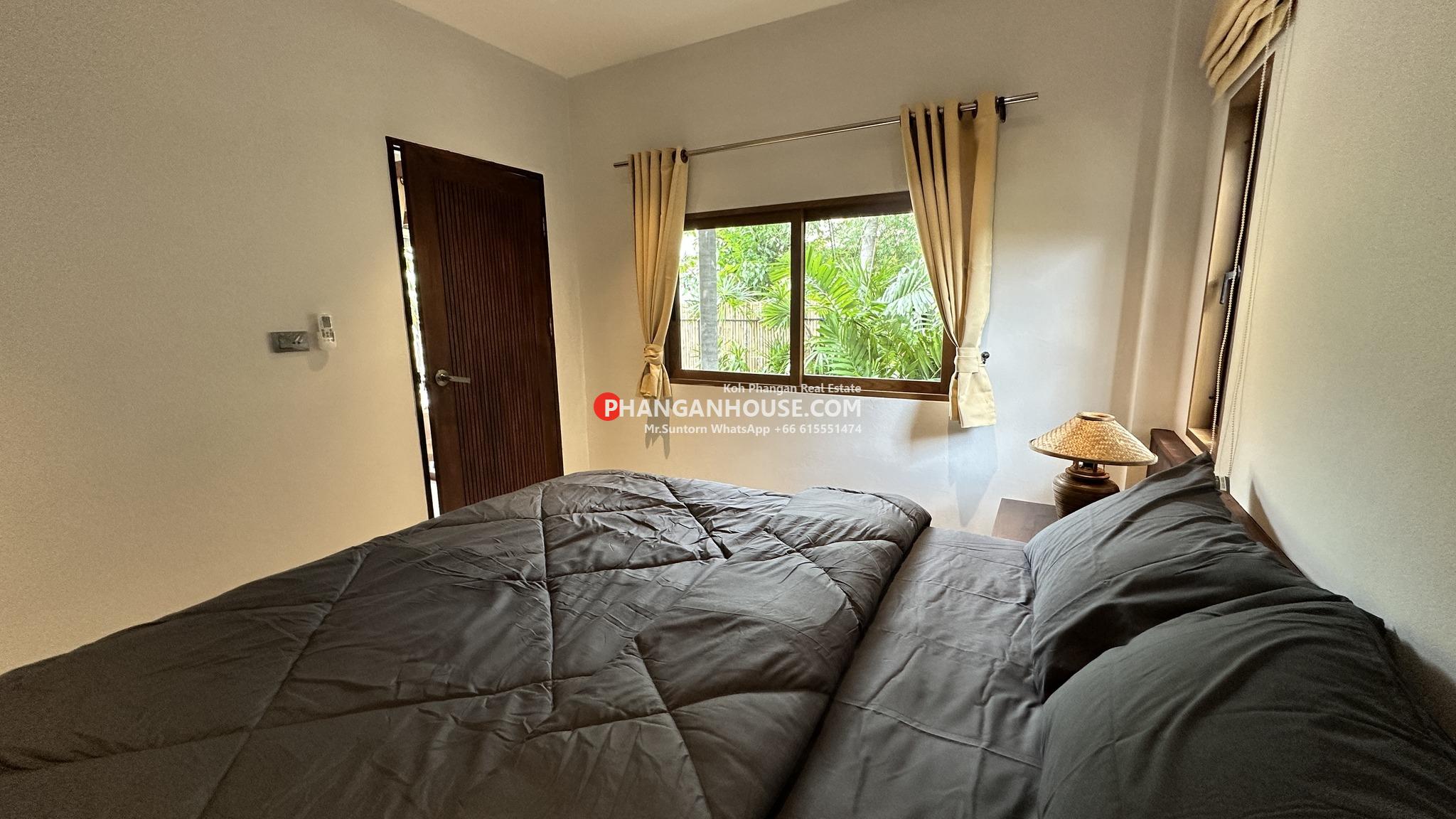 2 bedroom house for rent Koh Phangan bedroom