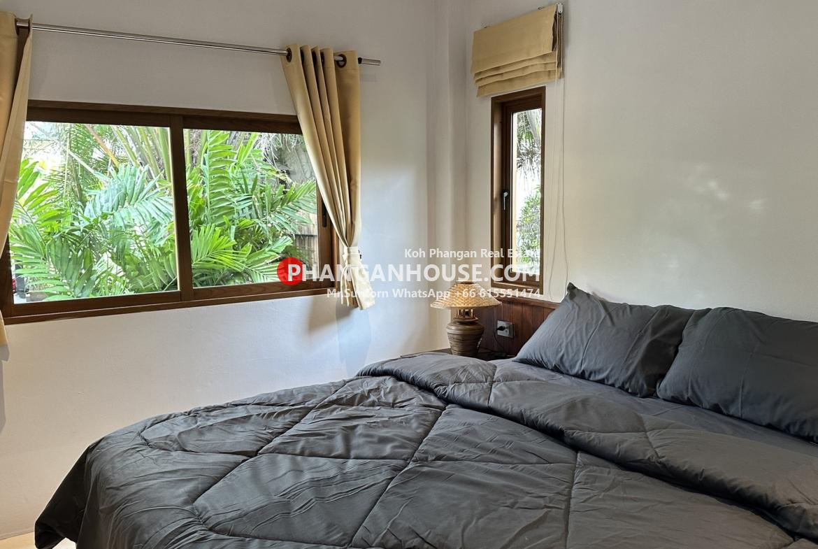 2 bedroom house for rent Koh Phangan bedroom