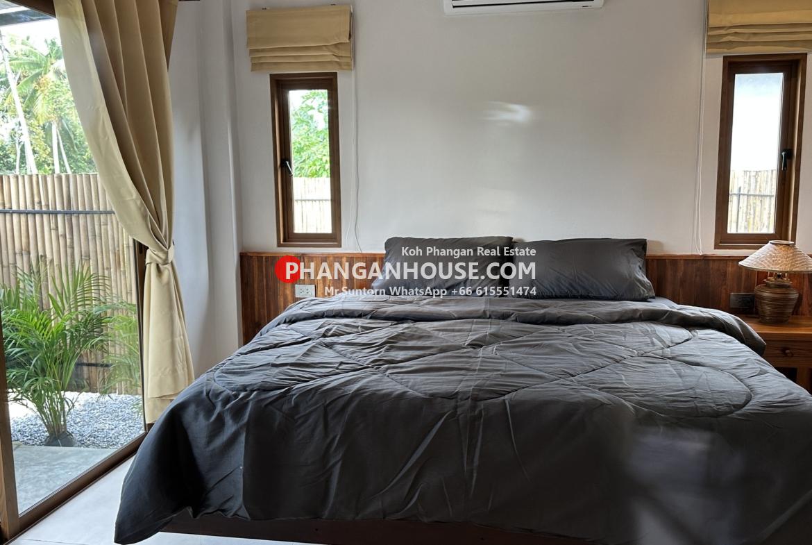 2 bedroom house for rent Koh Phangan bedroom