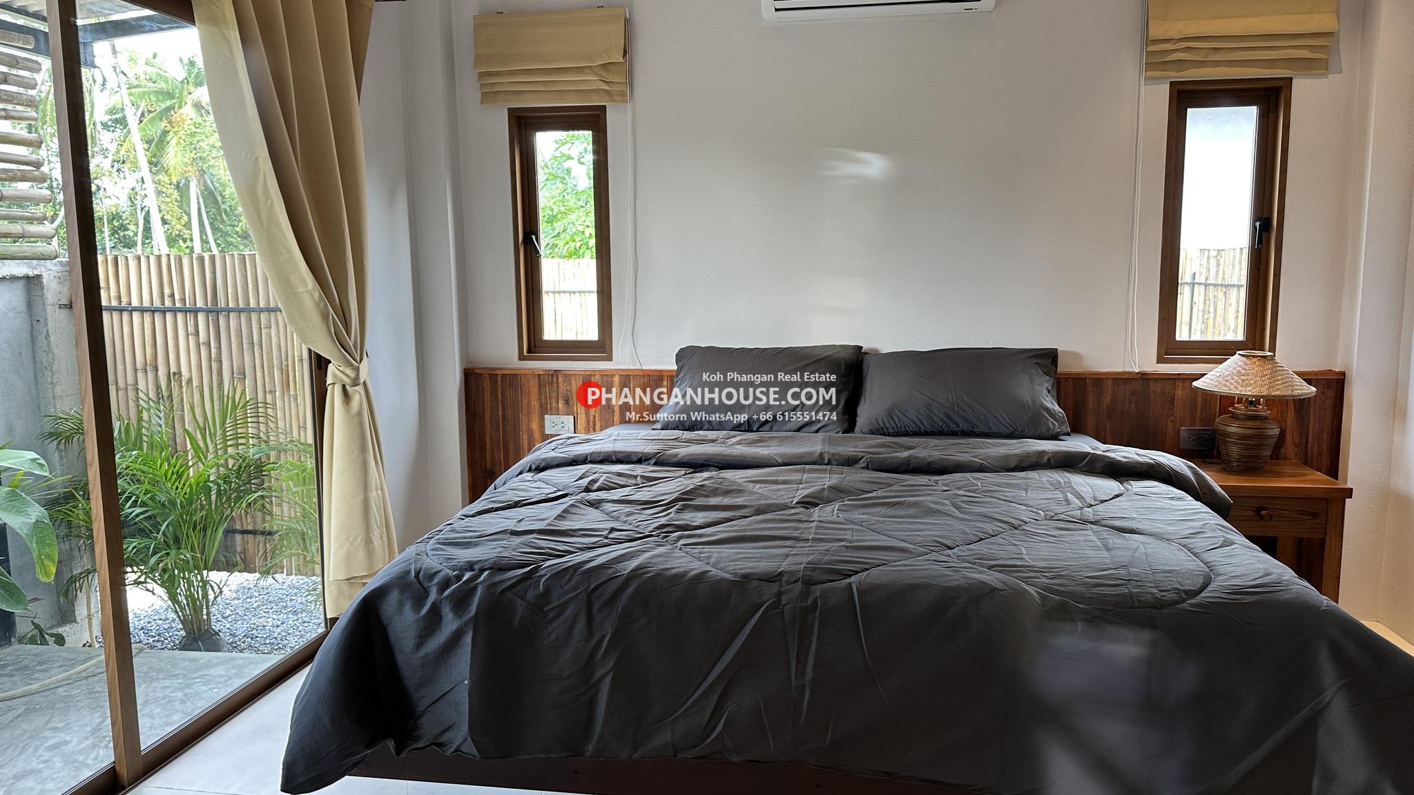 2 bedroom house for rent Koh Phangan bedroom