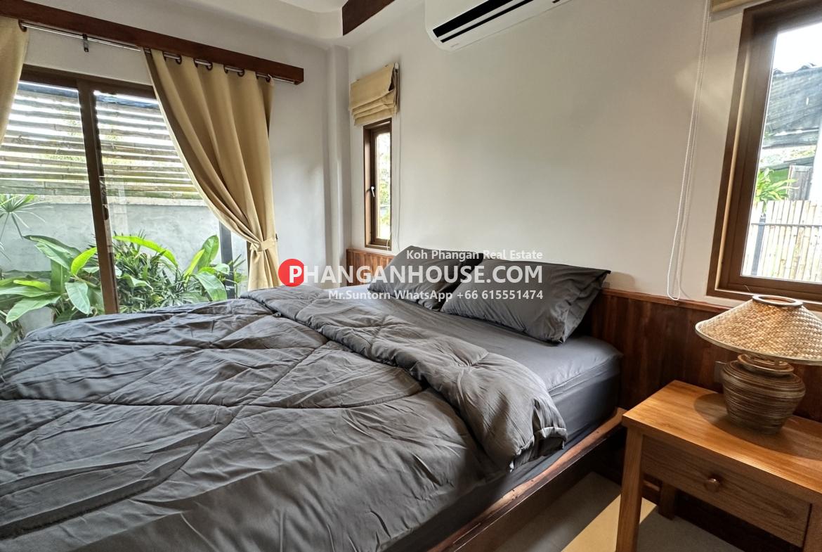 2 bedroom house for rent Koh Phangan bedroom