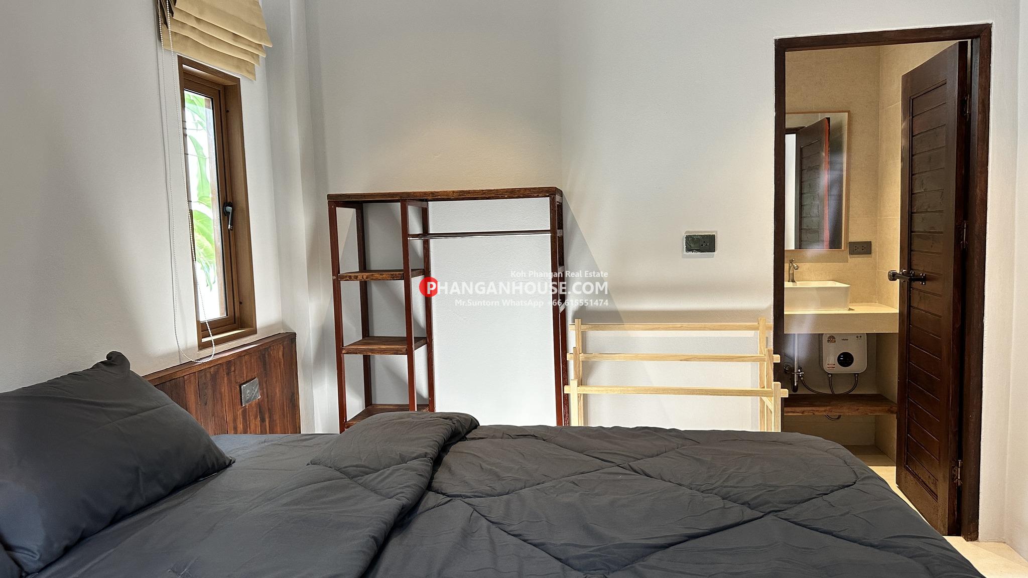 2 bedroom house for rent Koh Phangan bedroom