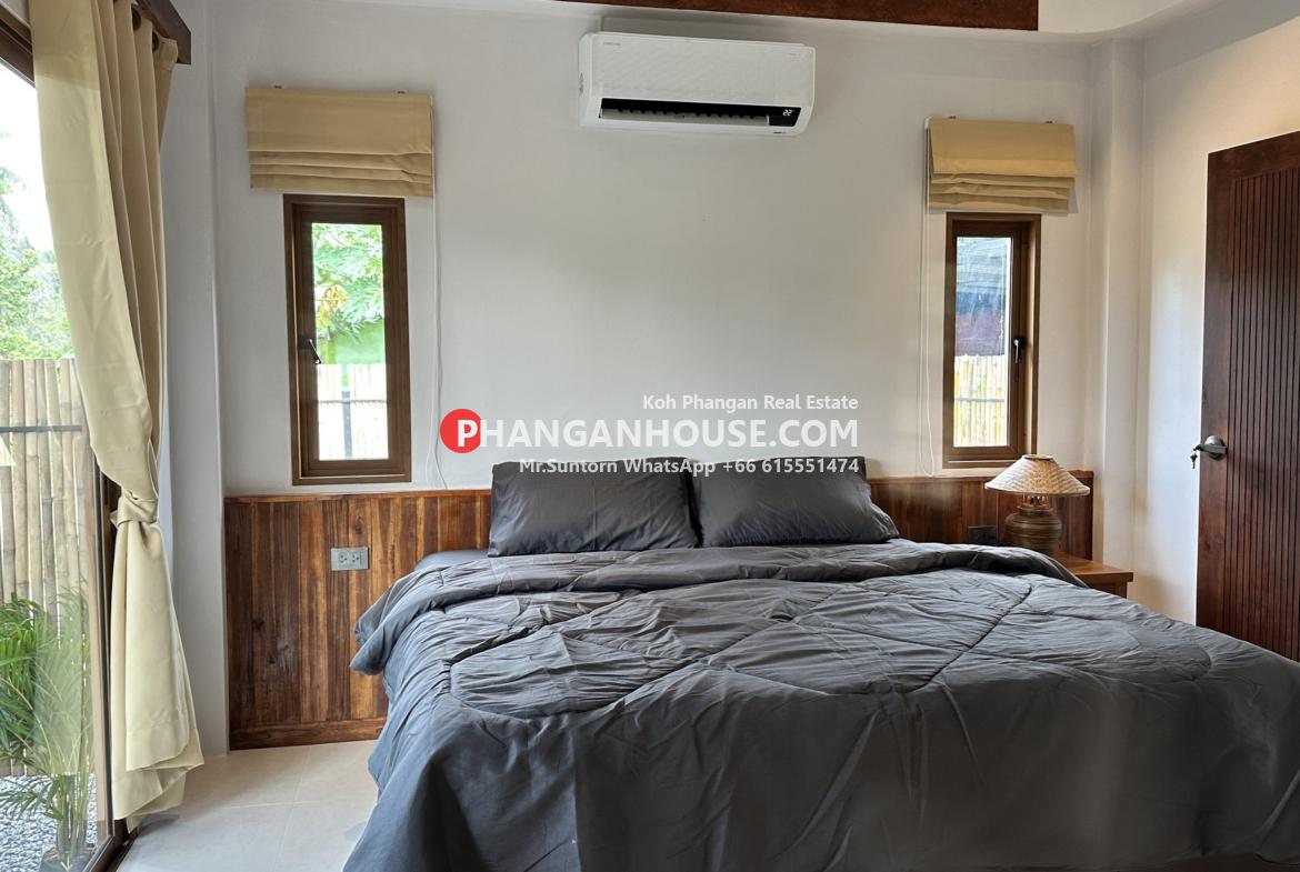 2 bedroom house for rent Koh Phangan bedroom
